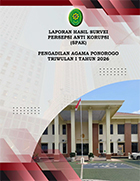 2. Cover SPAK Triwulan I 2026